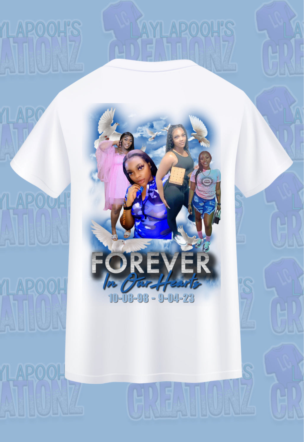Forever In Our Heart (Blue)