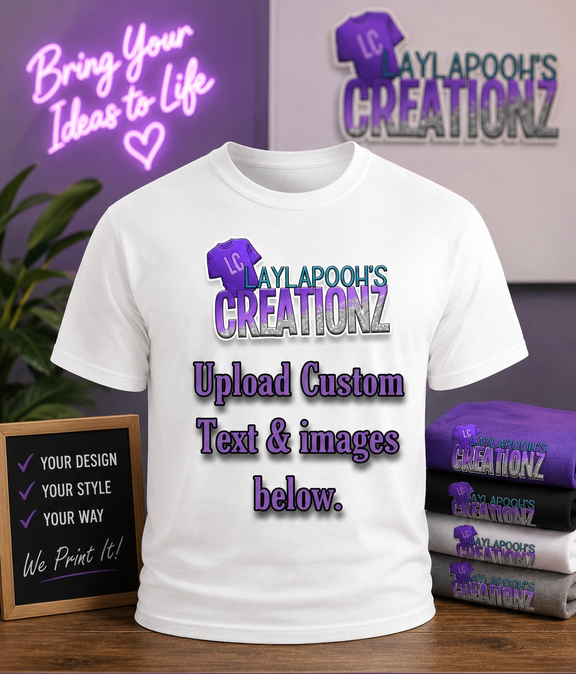 Custom Printed T-SHIRT