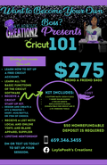 Cricut One on One Course