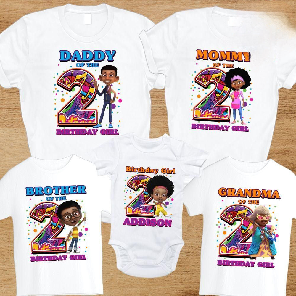 MoTown Magic Birthday Party Shirts