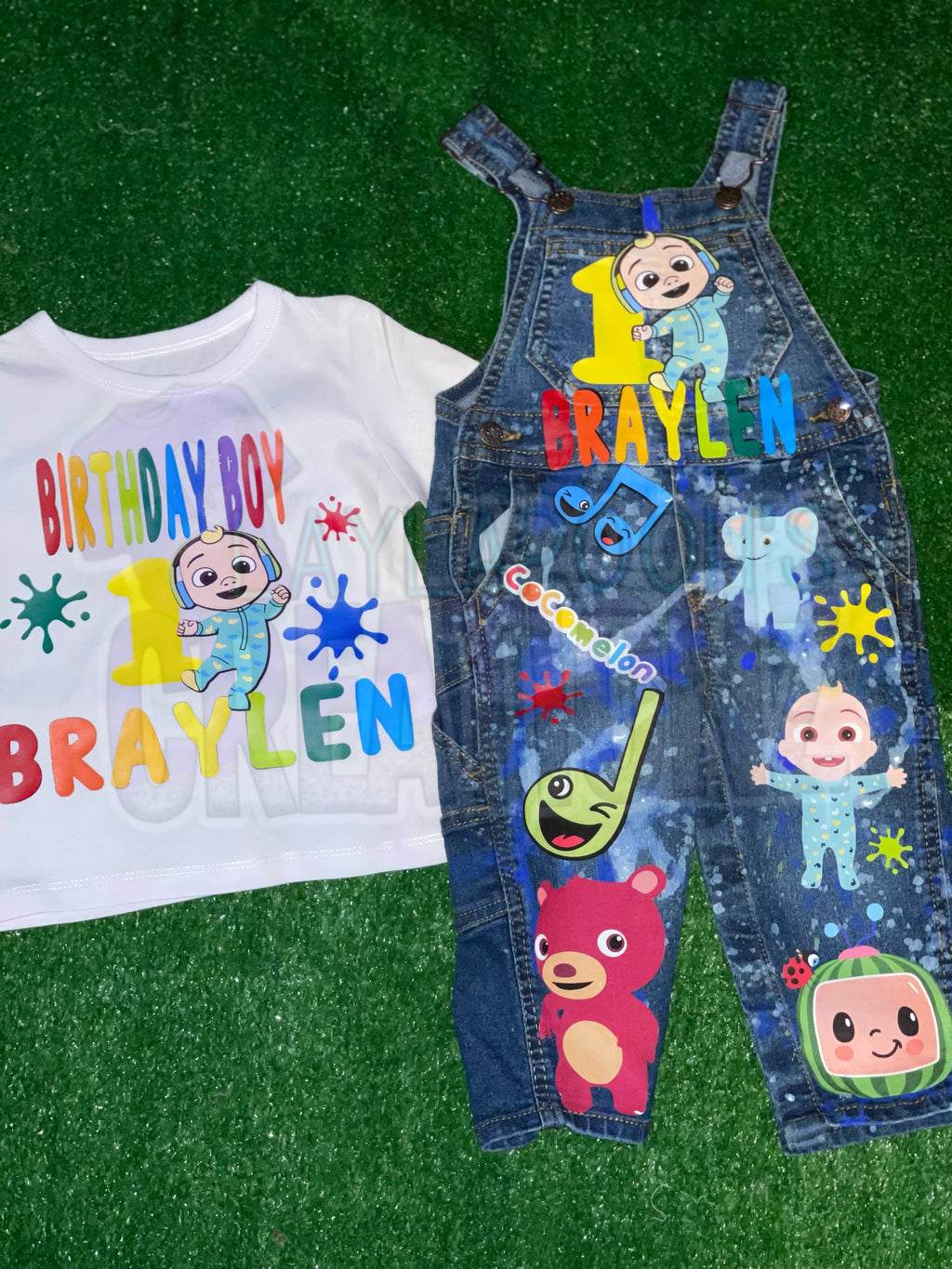 Big Kids Custom Overall